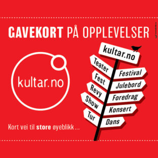 Billettsalg på nett til gavekort.