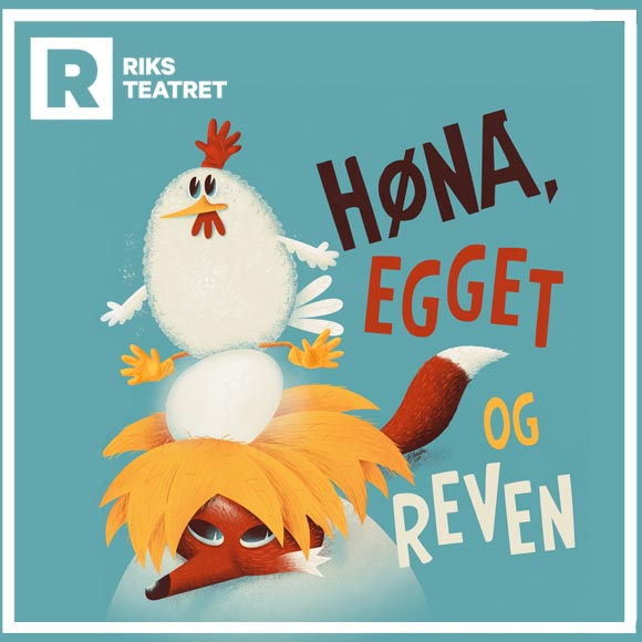 Illustrasjonsbilde av Høna Egget og reven