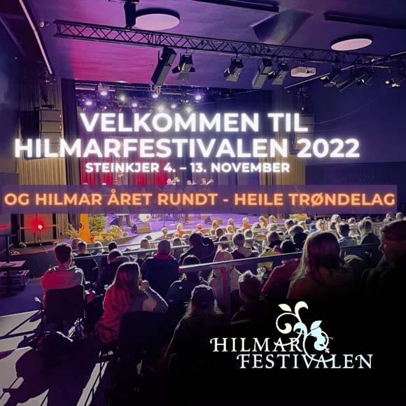 Billettsalg på nett til Hilmarkortet og hilmarfestivalen. Det skjer i Steinkjer