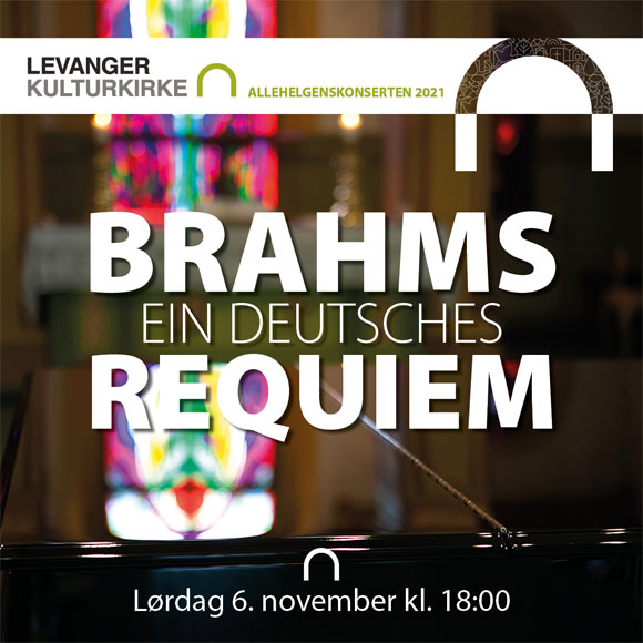 Bilde av Brahms Requiem i Levanger Kirke brukt til billettsalg