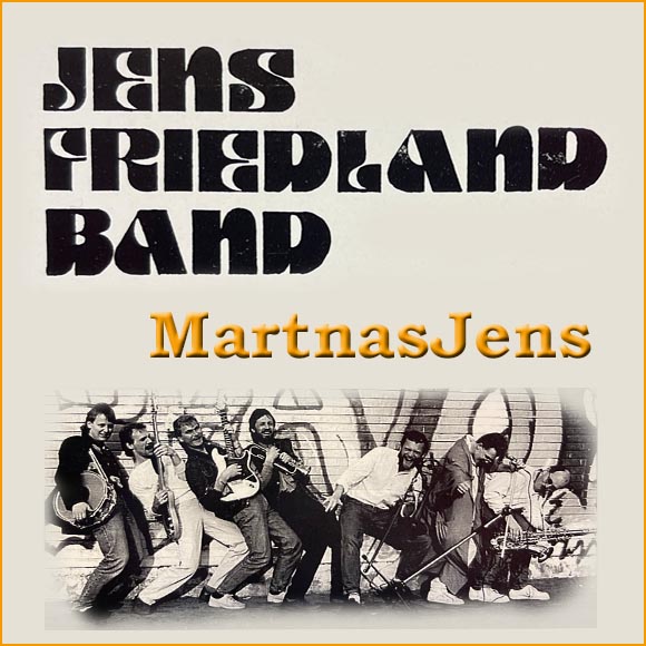 Jens Friedland band spiller på Havna Scene i Martnas Jens. Billettsalg kultar.no