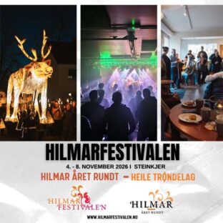 Billettsalg på nett av Kultar til Årskort for Hilmarfestivalen. Det skjer i Trøndelag