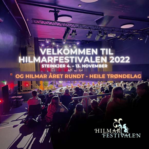 Bilde ifm. festivalpass og billettsalg til Hilmarfestivalen og hilmar året rundt Steinkjer