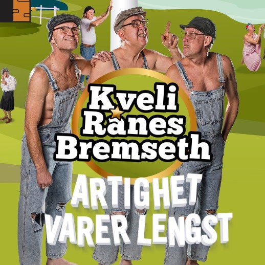 Billettsalg på nett til Kveli Rånes Bremseth på Frosta og Holtålsen med showet Artighet varer lengst