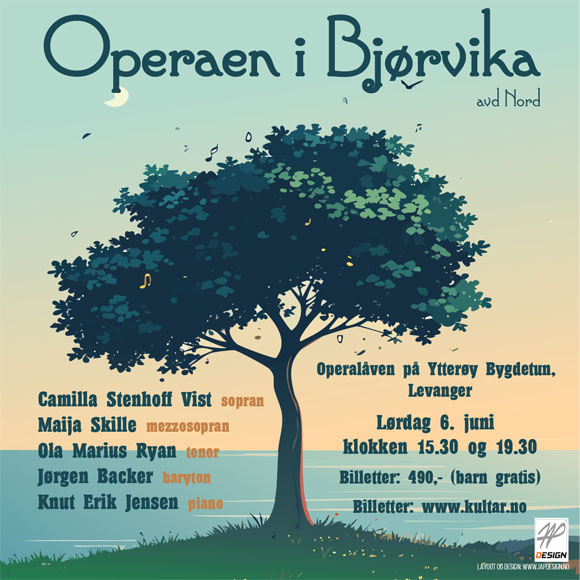 Billettsalg på nett av kultar.no til Opera i Bjørvika. Det skjer på Ytterøy