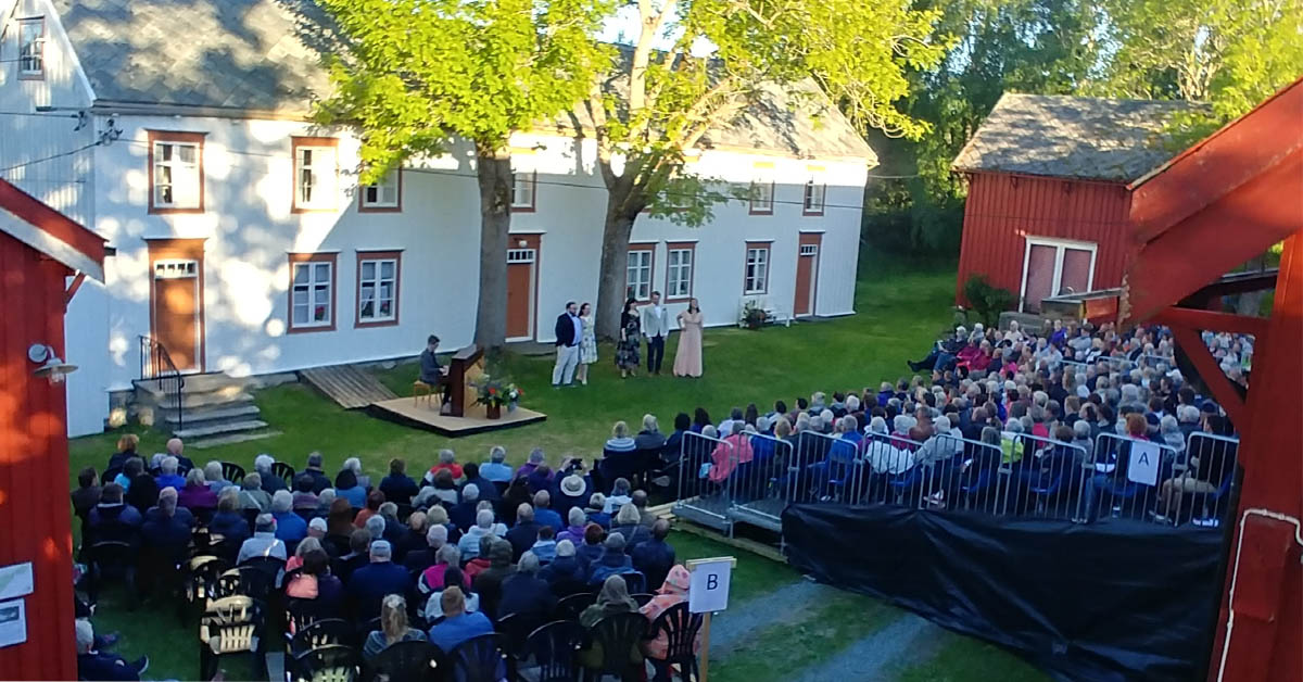 Billettsalg på nett til Opera Bjørvika avd. nord på Ytterøy. Det skjer i Levanger