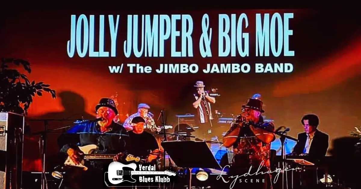 Billettsalg på nett til Verdal Bluesklubb og Lydhagen. Konsert med Jolly Jumper & Big Moe the jimbo jambo band. Det skjer i Verdal