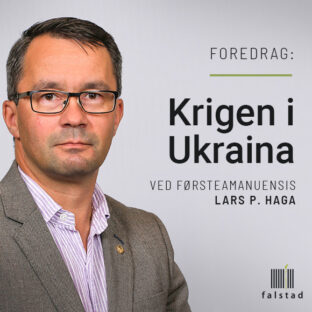 Billettsalg på nett til Foredrag: Krigen i Ukraina på Falstad. Det skjer i Levanger.