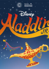 Billettsalg på nett til Aladdin i Bagabu. Det skjer i Henning