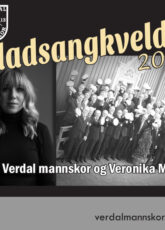 Billettsalg på nett til Verdal Mannskor og Veronika Moan. Det skjer i Verdal.