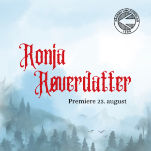 Billettsalg på nett til teateret Ronja Røverdatter presentert av Bagabu UL. Det skjer på Henning.