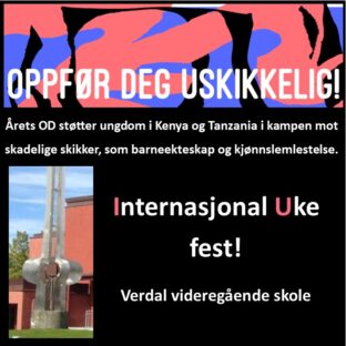Billettsalg på nett av Kultar til internasjonal uke fest på Verdal Videregående skole. Det skjer i Verdal