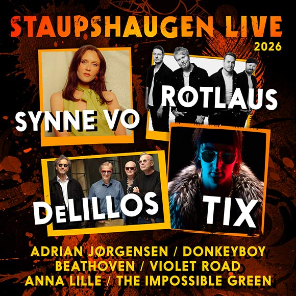 Billettsalg på nett av Kultar.no til Staupshaugen Live. Det skjer på Levanger.