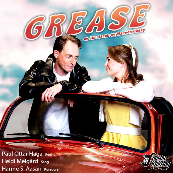 Billettsalg på nett av Kultar til Sparbu Teaterlag og Grease. Det skjer på Steinkjer