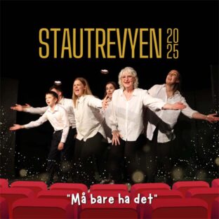 Billettsalg på nett til Stautrevyen 2025 - Må bare ha det" i musikkhallen på Statland hvor Kultar har billettsalget. Det skjer i Flatanger