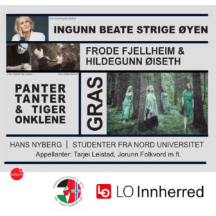 Billettsalg på nett til Solidaritetskonsert for Palestina med billettsalg av Kultar. Det skjer i Levangetr