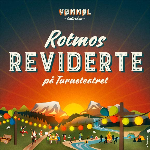Billettsalg på nett til Rotmo's Reviderte. Kultar Turneteatret Vømmøl. Det skjer på Verdal