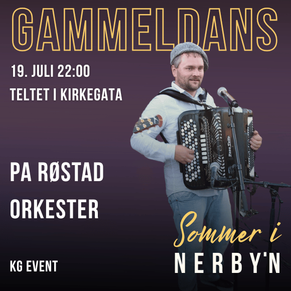 Billettsalg på nett med Kultar til Sommer i Nerby'n med Jan Erik MOe, PA Røstad Orkester, Trubadurfestival, Åge Sten Nilsen, John Pål Inderberg. Det skjer i Levanger