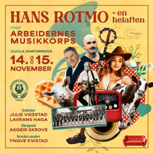 Billettsalg på nett fra Kultar til Hans Rotmo - en helaften. Det skjer på Verdal.