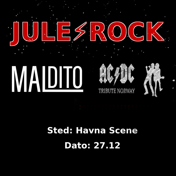 Billettsalg på nett av Kultar til Julerock på Havna Scene. Det skjer på Levanger