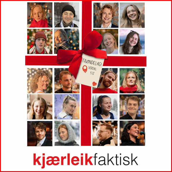 Billettsalg på nett av kultar til gjøglergruppa restefest sin forestilling kjærleik faktisk. Det skjer i Verdal