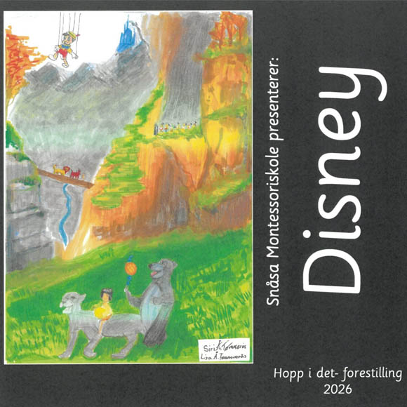 Billettsalg på nett av Kultar til Hopp i det disney med Snåsa Montessoriskole. Det skjer på Snåsa