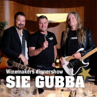 Billettsalg på nett av Kultar til Winemakers dinnershow med Sie Gubba på Havna Scene. Det skjer på Levanger