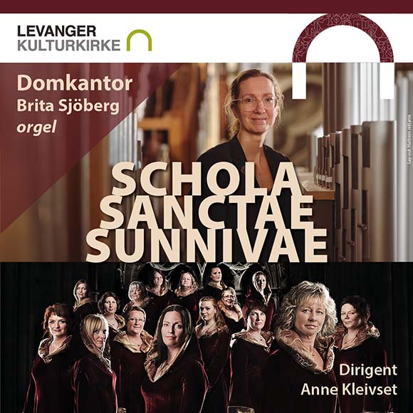 Billettsalg på nett av Kultar til konsert med Schola Sanctae Sunnivae og Brita Sjøberg. Det skjer i Levanger