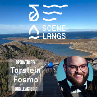 Billettsalg på nett av kultar.no til scenelangs og opera i trappa med Torstein Fosmo. Det skjer på Jøa