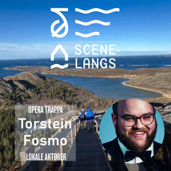 Billettsalg på nett av kultar.no til scenelangs og opera i trappa med Torstein Fosmo. Det skjer på Jøa