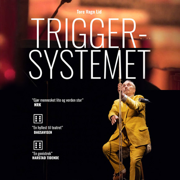 Billettsalg på nett av kultar.no til Triggersystemet som spilles på Turneteatret. Det skjer i Verdal