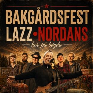Billettsalg på nett av kultar.no til Strømsøegården til bakgårdsfest med Lazz og Nordans. Det skjer på Levanger