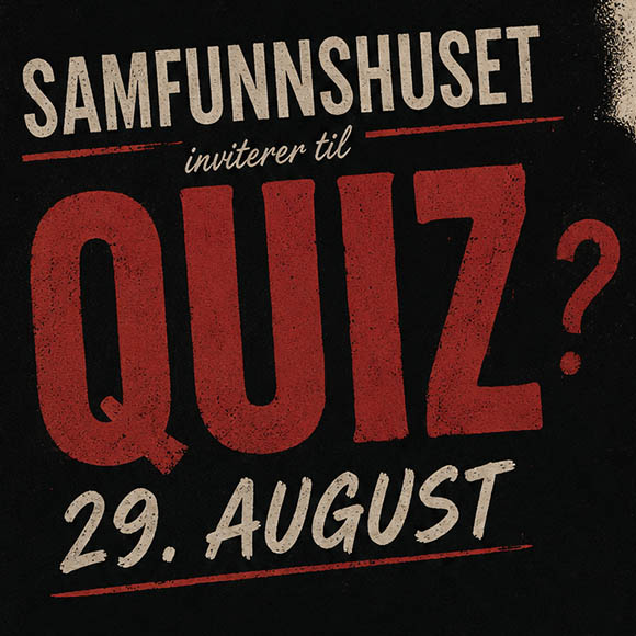 Billettsalg på nett av kultar.no til Åsen Samfunnshus og Quiz. Det skjer på Levanger
