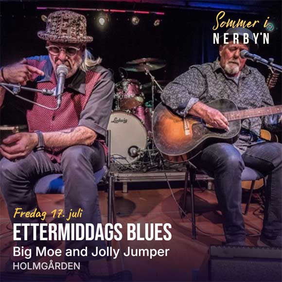 Billettsalg på nett av kultar.no til Big Moe og Jolly Jumper og sommer i nerbyn. Det skjer på Levanger
