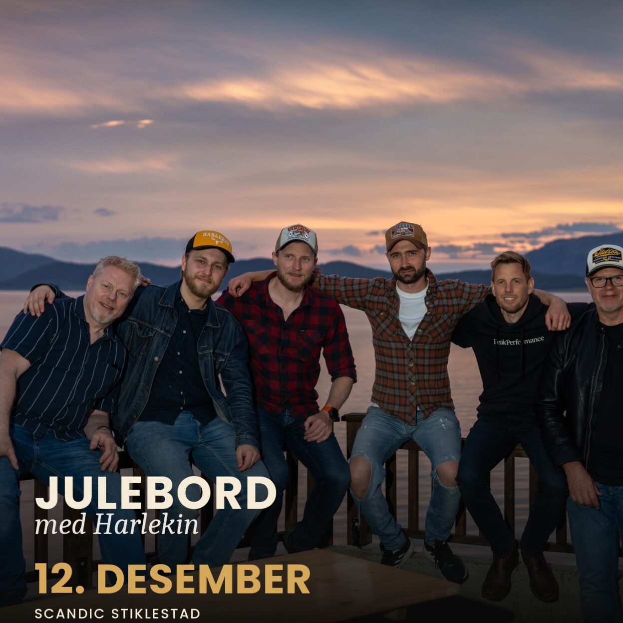 Billettsalg på nett til julebord med Harlekin på Stiklestad. Det skjer i Verdal og Trøndelag