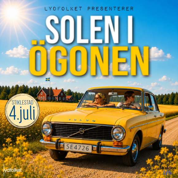 Billettsalg på nett av kultar.no til Solen i ögonen på Stiklestad. Det skjer i Verdal
