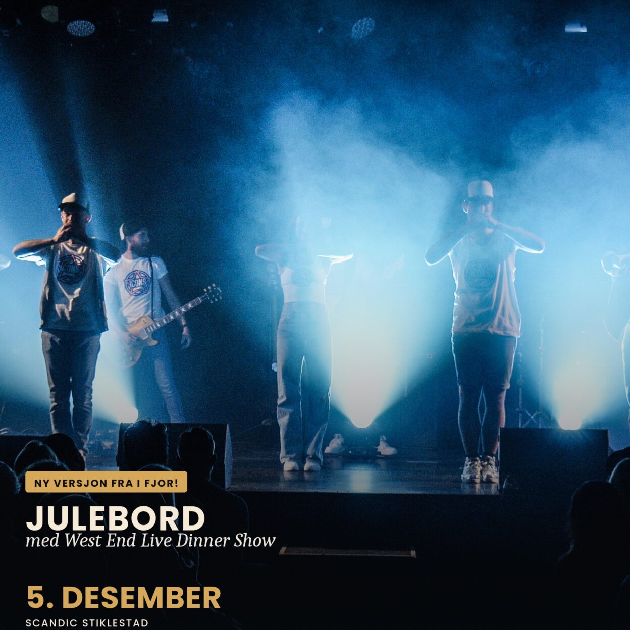 Billettsalg på nett til West end live dinner show på Stiklestad. Det skjer i Verdal og Trøndelag