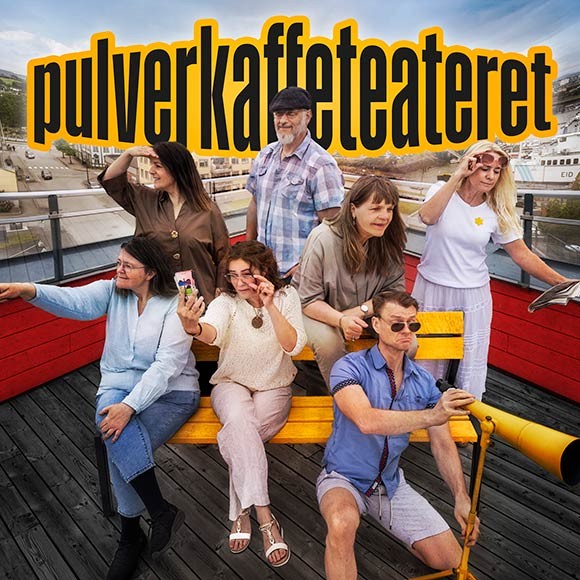 Billettsalg på nett av kultar.no til Pulverkaffeteatret på Havna Scene. Det skjer på Levanger