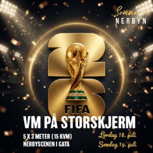 Billettsalg på nett av kultar.no til VM på Storskjerm på nerbyscenen. Det skjer i Levanger