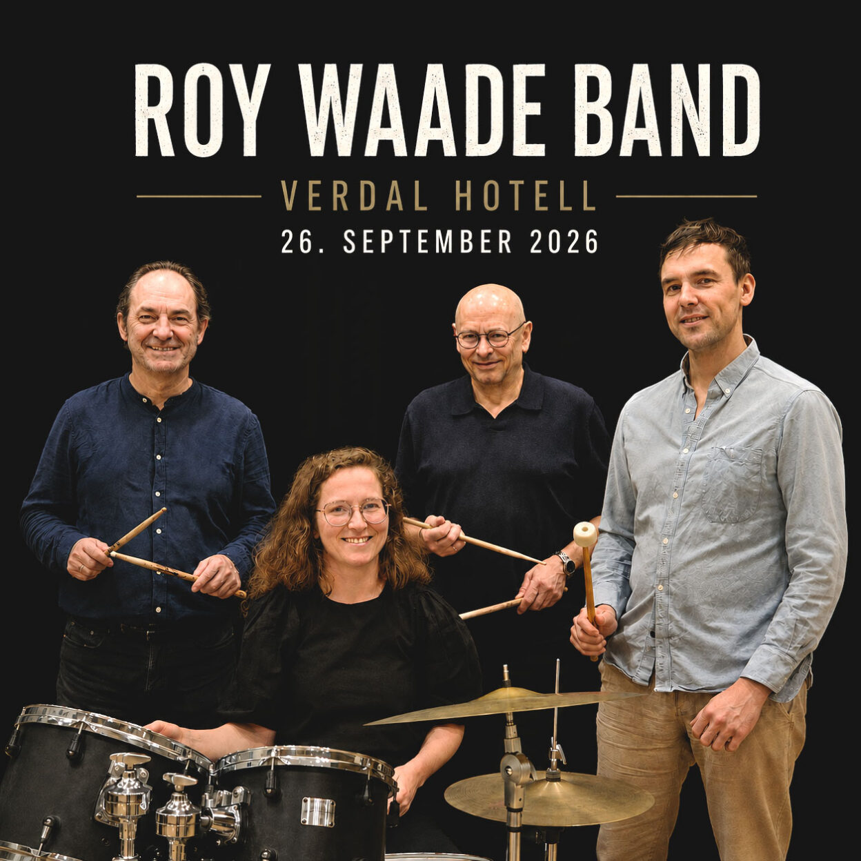 Billettsalg på nett av Kultar. Konsert med Roy Waade Band på Verdal hotell. Det skjer på Verdal