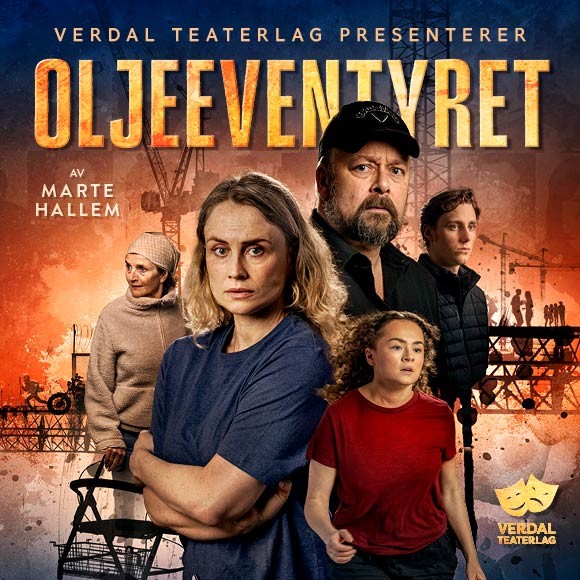 Billettsalg på nett av kultar.no til Verdal Teaterlag Oljeeventyret. Det skjer i Verdal