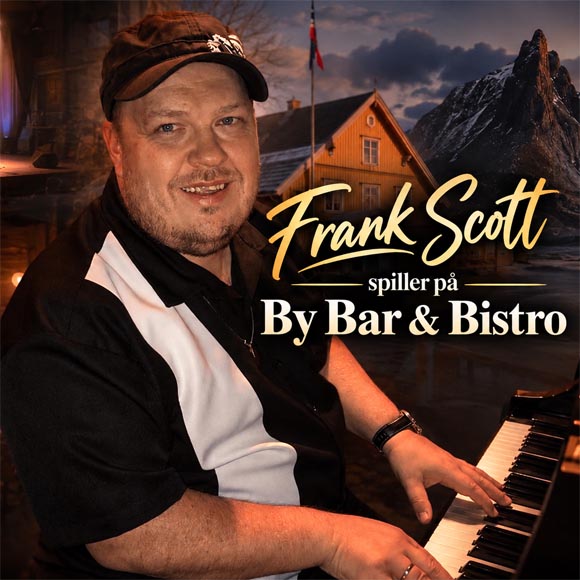 Billettsalg på nett av kultar.no til Frank Scott på By Bar og Bistro på Ekne. Det skjer i Levanger og Trøndelag