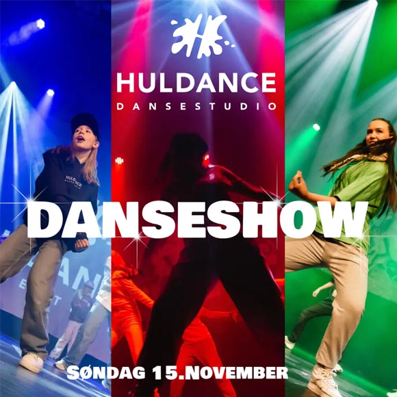 Billettsalg på nett av kultar.no til Huldance danseshow i Aulaen. Det skjer på Verdal og Trøndelag.