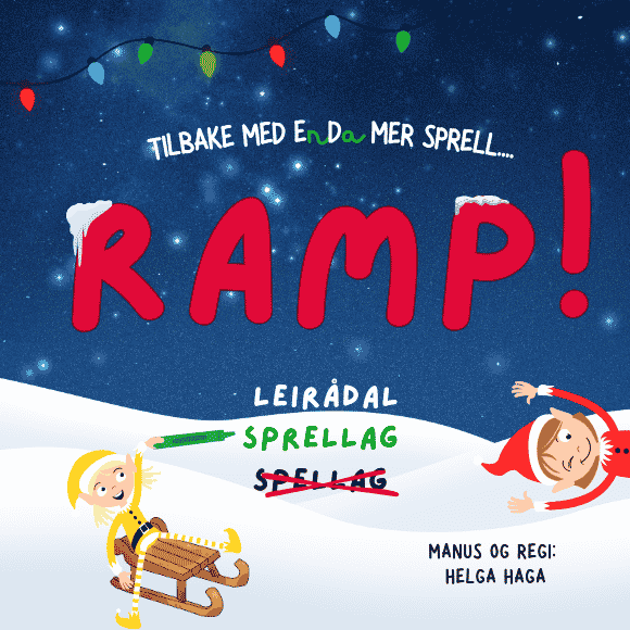 Billettsalg på nett av kultar.no til Ramp med Leirådal Spellag. Det skjer i Verdal og Trøndelag
